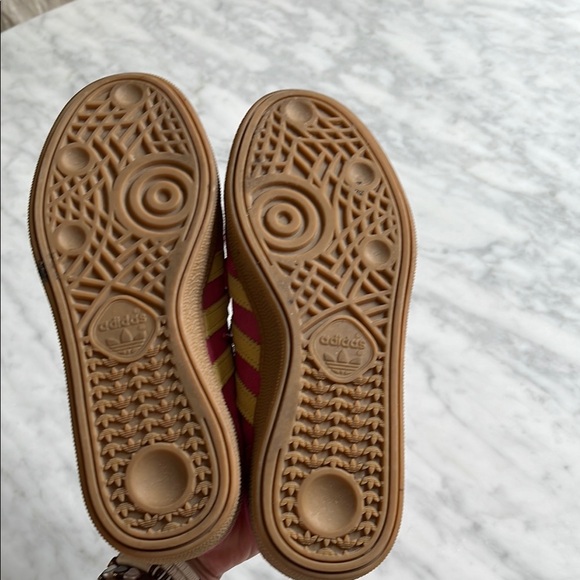 Adidas “Spezial” Pink and Yellow Retro Sneakers - Picture 7 of 8